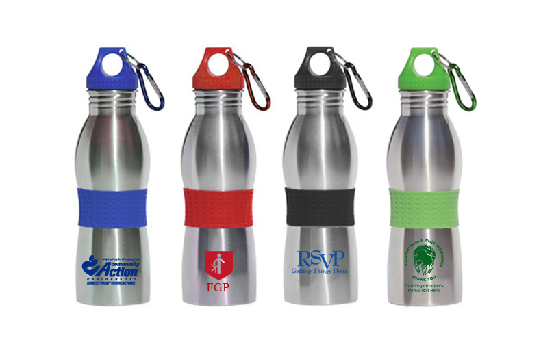 22 oz. BPA Free Stainless Steel BottleIncludes Carabiner Clip 22 oz. BPA Free Stainless Steel BottleIncludes Carabiner Clip